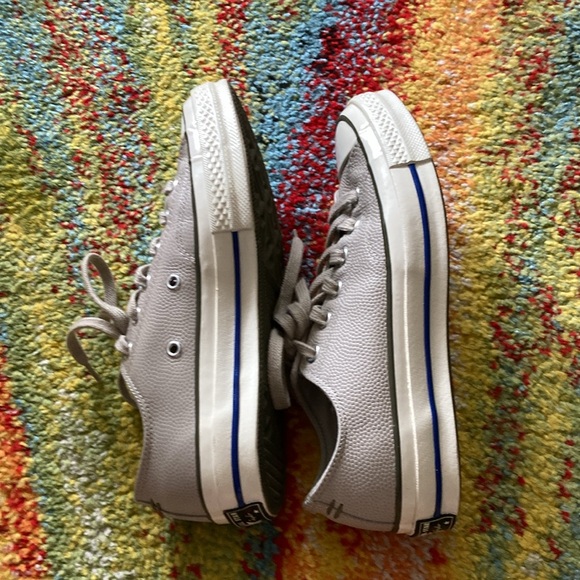 Leather Converse Chuck Taylor Sneakers. Like New! - Picture 3 of 10